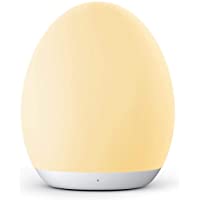 Los mejores  - Luz Nocturna Infantil VAVA- Lámpara LED para Niños- 8 Color Cambiante- Control Táctil- Temporizador- Función de Memoria…